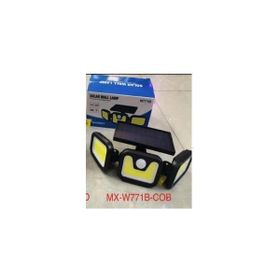 Powermaster MX-W771B Sensörlü 3 Modlu 90 Cob Ledli Solar Aydınlatmalı Duvar Lambası