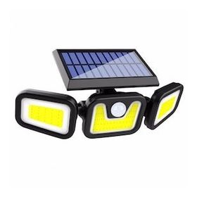 Powermaster MX-W771B Sensörlü 3 Modlu 90 Cob Ledli Solar Aydınlatmalı Duvar Lambası
