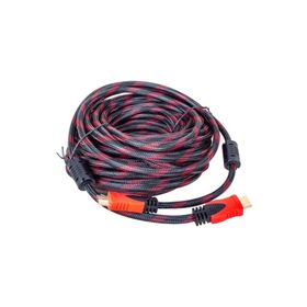Powermaster Örgülü Altın Uçlu 30 m HDMI Kablo