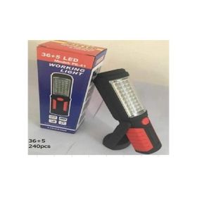 Powermaster PE-41 36+5 Ledli 2 Modlu Kancalı Mıknatıslı Pilli Çalışma Lambası