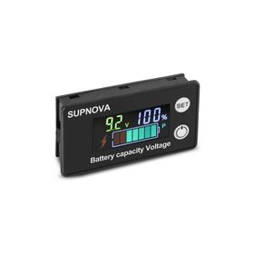 Powermaster Pil Kapasite Göstergesi Kurşun Asit Lityum Voltmetre Gerilim Ölçer