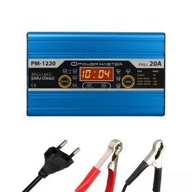 Powermaster PM-1220 12V Max 20A Akü Şarj Cihazı
