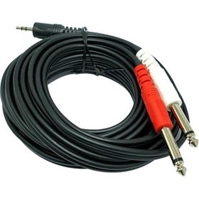 Powermaster PM-13934 5 m 3.5 mm Stereo Mono Erkek Ses Kablosu