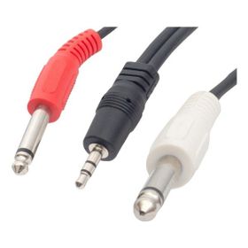 Powermaster PM-13934 5 m 3.5 mm Stereo Mono Erkek Ses Kablosu