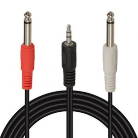 Powermaster PM-13934 5 m 3.5 mm Stereo Mono Erkek Ses Kablosu