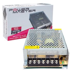Powermaster PM-14056 12 Volt 10 Amper Metal Kasa Adaptör