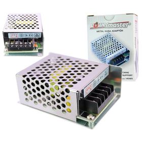 Powermaster PM-14065 12 Volt 3 Amper Metal Kasa Adaptör