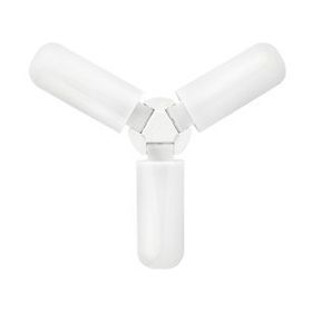 Powermaster PM-14613 60 Watt Akü Maşalı 12 Volt 3 Kollu Pervane Beyaz Led Ampul