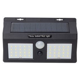 Powermaster PM-14616 Sensörlü Çiftli 40 Solar Duvar Tipi Aplik