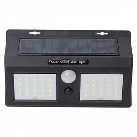 Powermaster PM-14616 Sensörlü Çiftli 40 Solar Duvar Tipi Aplik