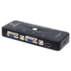 Powermaster PM-15166 4 Port Kablolu Usb Manuel Kwm Switch
