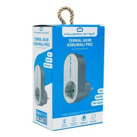 Powermaster PM-16620 10 A 2500 W Tekli Akım Korumalı Priz