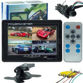 Powermaster Pm-16804 7'' Quad Dijital Monitör Ekran