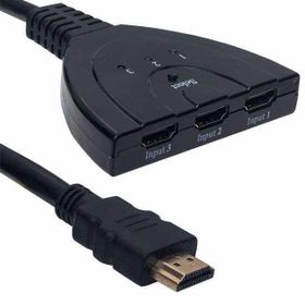 Powermaster PM-17229 3 Giriş 1 Çıkış HDMI Switcher Toplayıcı Kablo