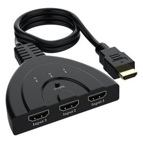 Powermaster PM-17229 3 Giriş 1 Çıkış HDMI Switcher Toplayıcı Kablo