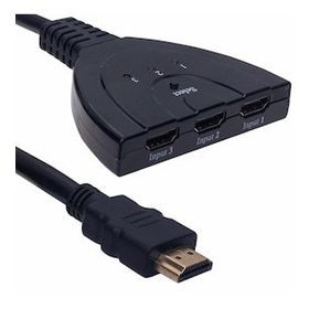 Powermaster PM-17229 3 Giriş 1 Çıkış HDMI Switcher Toplayıcı Kablo