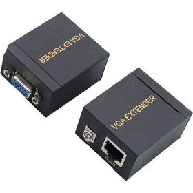 Powermaster PM-17297 Vga To Cat5 Cat6 60 mt Vga Extender Uzatıcı