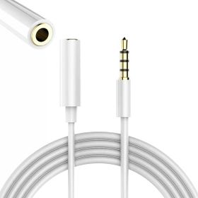 Powermaster Pm-17603 3.5 mm Erkek/Dişi 4 Boğumlu Aux Stereo Uzatma Kablosu
