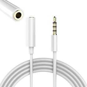 Powermaster Pm-17603 3.5 mm Erkek/Dişi 4 Boğumlu Aux Stereo Uzatma Kablosu