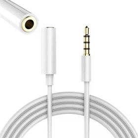 Powermaster Pm-17603 3.5 mm Erkek/Dişi 4 Boğumlu Aux Stereo Uzatma Kablosu