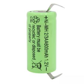 Powermaster PM-17934 1.2 V 600 mAh Ni-Mh 2/3AA Şarj Edilebilir Lityum Pil