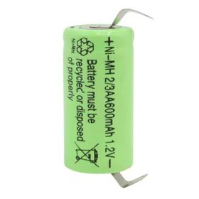 Powermaster PM-17934 1.2 V 600 mAh Ni-Mh 2/3AA Şarj Edilebilir Lityum Pil