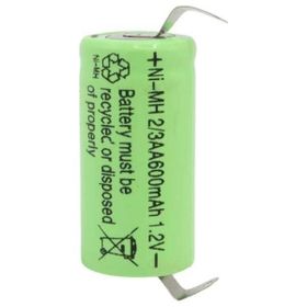 Powermaster PM-17934 1.2 V 600 mAh Ni-Mh 2/3AA Şarj Edilebilir Lityum Pil