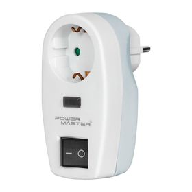 Powermaster PM-18522 2 Adet 16A-3500W Anahtarlı Akım Korumalı Priz
