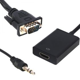 Powermaster PM-18637 VGA/HDMI Dönüştürücü Kablo