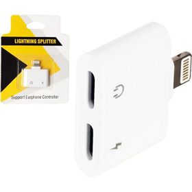 Powermaster PM-18853 Şarj Lightning Kulaklık Çoklayıcı