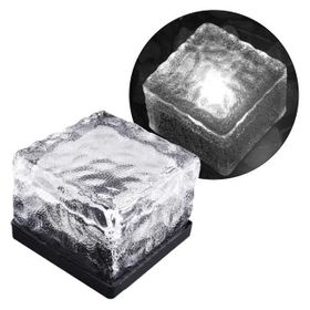 Powermaster Pm-21645 Solar Ledlı Beyaz Tugla Gorunumlu Bahce Dekorasyon Aydınlatma