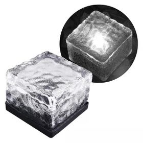 Powermaster Pm-21645 Solar Ledlı Beyaz Tugla Gorunumlu Bahce Dekorasyon Aydınlatma