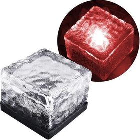 Powermaster Pm-21647 Solar Ledlı Kırmızı Tugla Gorunumlu Bahce Dekorasyon Aydınlatma
