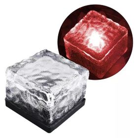Powermaster Pm-21647 Solar Ledlı Kırmızı Tugla Gorunumlu Bahce Dekorasyon Aydınlatma