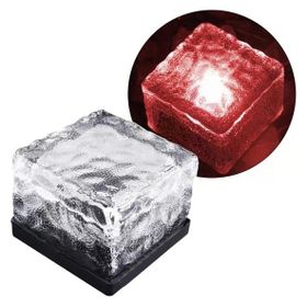 Powermaster Pm-21647 Solar Ledlı Kırmızı Tugla Gorunumlu Bahce Dekorasyon Aydınlatma