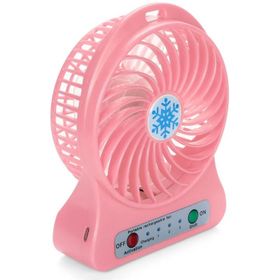 Powermaster PM-21881 Masa Üstü Usb'li Pilli Mini Fan Vantilator