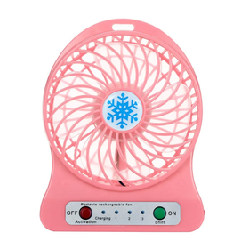 Powermaster PM-21881 Masa Üstü Usb'li Pilli Mini Fan Vantilator