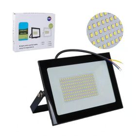 Powermaster PM-22572 100W 220V 6500K IP66 Siyah Slim Kasa Beyaz Led Projektör