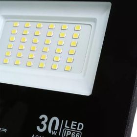 Powermaster PM-22585 30W 220V 6500K Siyah Slim Kasa Led Projektör