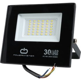Powermaster PM-22585 30W 220V 6500K Siyah Slim Kasa Led Projektör