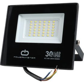 Powermaster PM-22585 30W 220V 6500K Siyah Slim Kasa Led Projektör