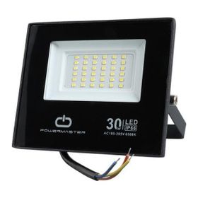Powermaster PM-22585 30W 220V 6500K Siyah Slim Kasa Led Projektör