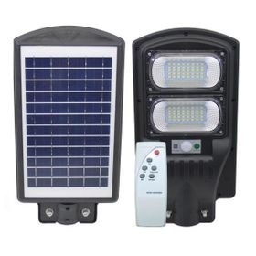 Powermaster PM-23011 Solar Güneş Enerjili Ledli Kumandalı 100W Sokak Lambası Bahçe Aydınlatması
