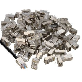 Powermaster PM-2334 Metal RJ45 CAT5 8P 8C 100'lü Ethernet Soketi