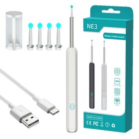 Powermaster PM-24064 Şarjlı Endoskop Kameralı Kulak Temizleme Seti