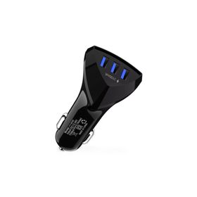 Powermaster PM-2417 4.2 Amper 3xUsb Çakmaklık Hızlı Araç Şarj Cihazı