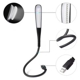 Powermaster PM-24561 14 Ledli Siyah Esnek USB Led Lamba
