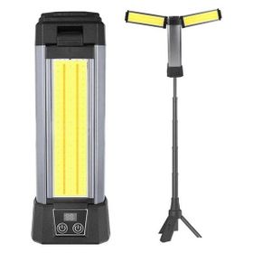 Powermaster PM-24565 25 Watt Usb - Type-C Girişli P50 Ve Cob Ledli 2 Kanatlı Kollu Çalışma Lambası