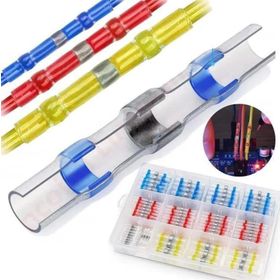 Powermaster PM-24703 Dahili Lehimli Mühür Makaron 300 Adet 4 Boy Isıyla Daralan Kablo Koruması