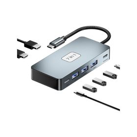 Powermaster PM-25078 7in1 Type-C Hub Type-C USB HDMI Çevirici Dönüştürücü Aparat